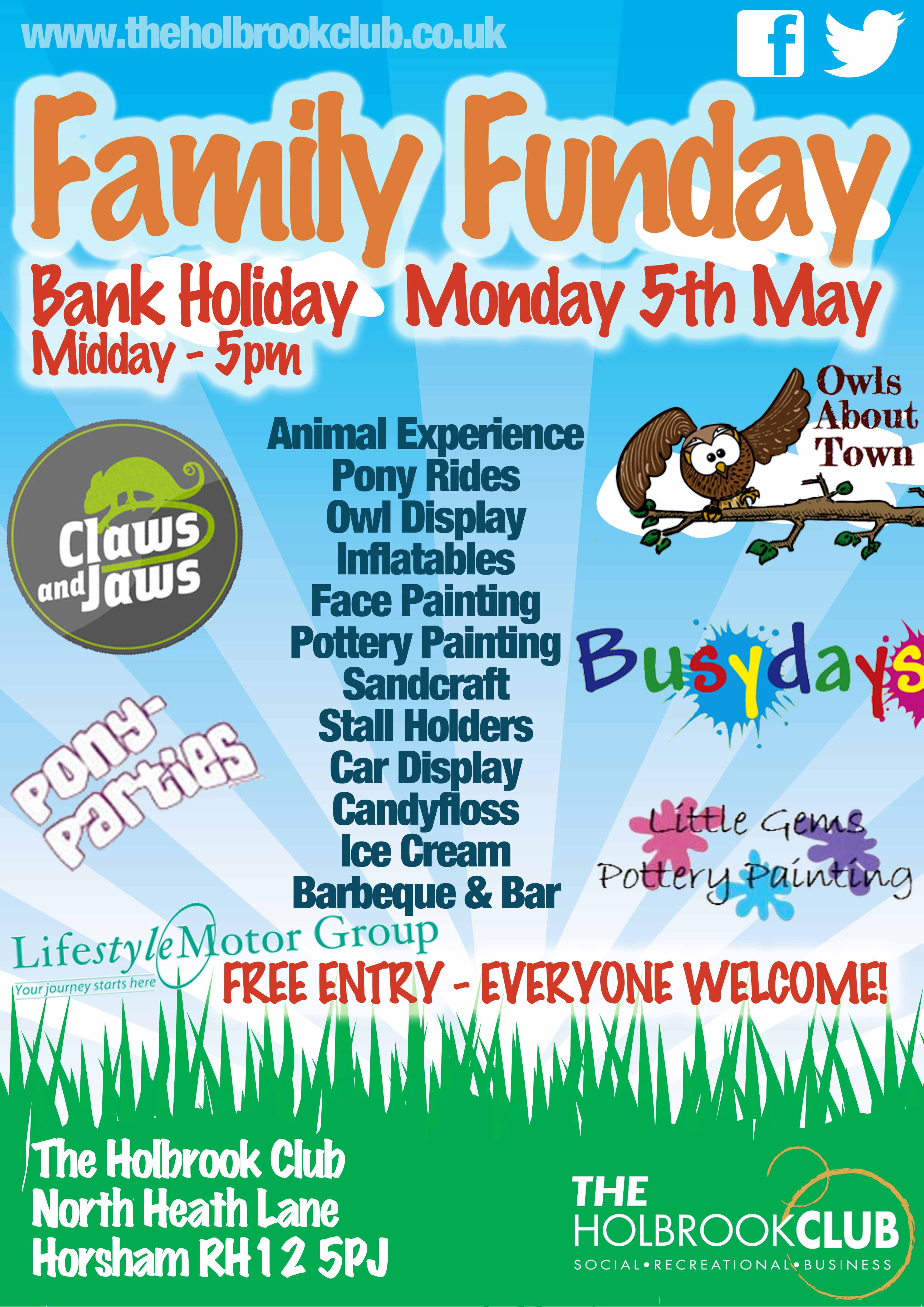 Family Fun Day | Bank Holiday Monday 5th May