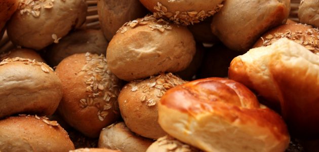 selection of breads and pastries